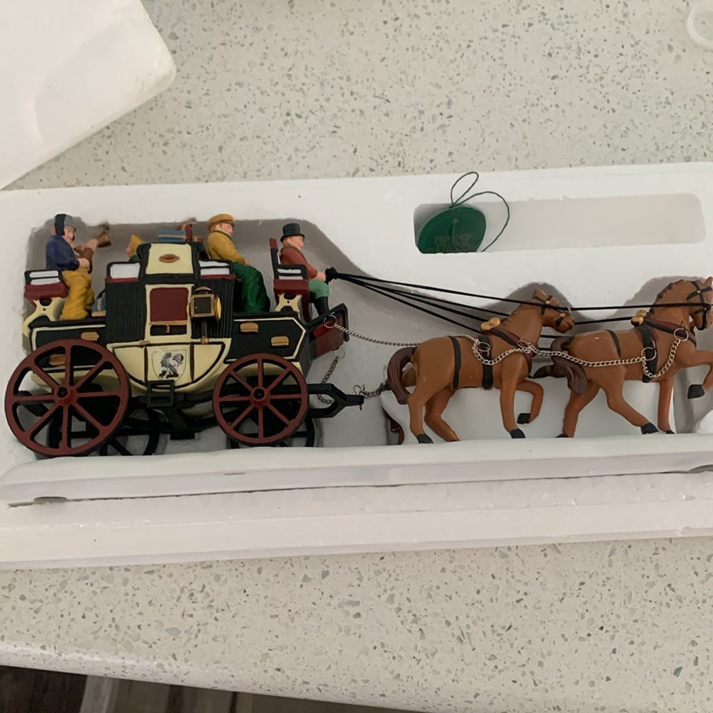 Dickens' Village Holiday Coach vintage - Picture 6 of 8